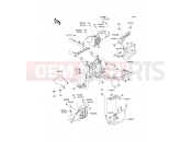 KAWASAKI 2008 Footrests
