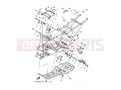 YAMAHA YFM 400 Kodiak YFM400AN YFM400AS KODIAK 2WD 5VH6 2004 FRAME