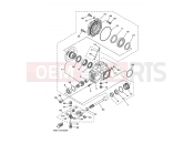 YAMAHA YFM 400 Kodiak YFM400AN YFM400AS KODIAK 2WD 5VH6 2004 DRIVE SHAFT