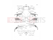 KAWASAKI 2009 Decals(W.Green)(EU,UK)