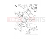 KAWASAKI 2012 Front Fender(s)