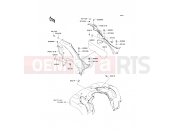 KAWASAKI 2012 Side Covers