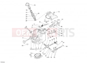 DUCATI 2007 Sportclassic 1000 HORIZONTAL CYLINDER HEAD » VALVE DRIVE