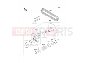 KAWASAKI 2011 Driven Converter/Drive Belt