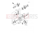 KAWASAKI 1990 Crankshaft