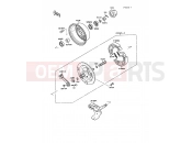 KAWASAKI 1990 Front Hub