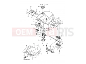 YAMAHA FJR1300A (5VS8) 2004 RESERVOIR A CARBURANT