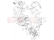 KAWASAKI 2014 Hull Middle Fittings