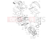 KAWASAKI 2019 Hull Middle Fittings