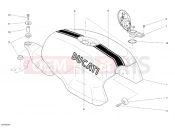 DUCATI 2007 Sportclassic 1000 Single-Seat JAP FUEL TANK » TANK/SEAT
