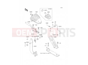 KAWASAKI MULE 3000 (KAF620-G3) Brake Pedal