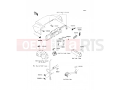 KAWASAKI MULE 3000 (KAF620-G3) Labels