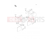 KAWASAKI MULE 3000 (KAF620-G4) Rear Fender(s)