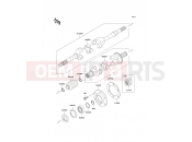 KAWASAKI MULE 3010 4x4 (KAF620-E1) Drive Shaft-Rear