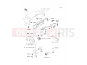 KAWASAKI MULE 3010 4x4 (KAF620-E5) Labels