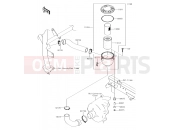 KAWASAKI MULE 4010 4x4 (KAF620THF) Air Cleaner-Belt Converter
