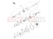 KAWASAKI MULE 4010 4x4 (KAF620THF) Drive Shaft-Rear