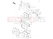 KAWASAKI MULE 4010 4x4 (KAF620THF) Rear Fender(s)