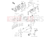 KAWASAKI MULE 4010 4x4 (KAF620THF) Labels