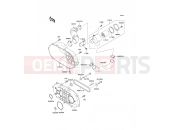 KAWASAKI MULE 550 (KAF300-C4) Converter Cover/Drive Belt