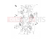 KAWASAKI MULE 600 (KAF400B6F) Front Hub