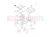 KAWASAKI MULE 600 (KAF400B7F) Air Cleaner