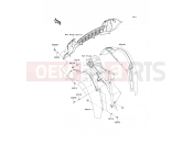 KAWASAKI MULE 600 (KAF400BBF) Front Fender(s)