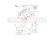 KAWASAKI MULE 600 (KAF400BDF) Labels