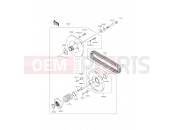 KAWASAKI MULE 600 (KAF400BGF) Driven Converter/Drive Belt