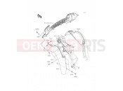 KAWASAKI MULE 600 (KAF400BGF) Front Fender(s)