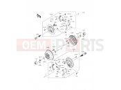 KAWASAKI MULE 600 (KAF400BGF) Front Hub
