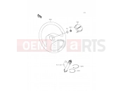 KAWASAKI MULE 600 (KAF400BGF) Steering Wheel