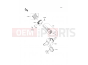 KAWASAKI MULE 610 4x4 (KAF400A8F) Crankshaft/Piston(s)
