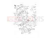 KAWASAKI MULE 610 4x4 (KAF400A8F) Frame Fittings(Front)