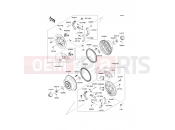 KAWASAKI MULE 610 4x4 (KAF400AAF) Rear Hub
