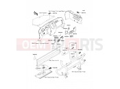 KAWASAKI MULE 610 4x4 (KAF400AAF) Labels