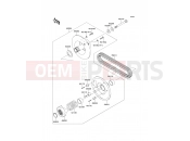 KAWASAKI MULE 610 4x4 (KAF400ADF) Driven Converter/Drive Belt