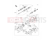 KAWASAKI MULE 610 4x4 (KAF400ADF) Drive Shaft-Front