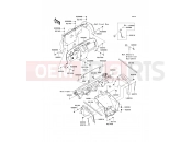 KAWASAKI MULE 610 4x4 (KAF400ADF) Frame Fittings(Front)