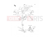 KAWASAKI MULE 610 4x4 (KAF400ADF) Brake Pedal