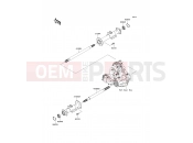 KAWASAKI MULE 610 4x4 (KAF400AEF) Rear Axle