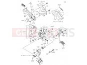 KAWASAKI MULE PRO-DX (KAF1000EGF) Brake Pedal