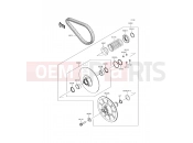KAWASAKI MULE PRO-DX (KAF1000DHF) Driven Converter/Drive Belt