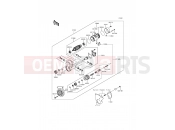 KAWASAKI MULE PRO-DX (KAF1000DHF) Starter Motor