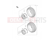 KAWASAKI MULE PRO-DX (KAF1000DHF) Wheels/Tires