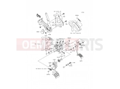 KAWASAKI MULE PRO-DX (KAF1000DHF) Brake Pedal/Throttle Lever