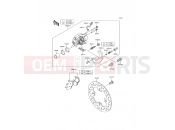 KAWASAKI MULE PRO-DX (KAF1000DHF) Front Brake