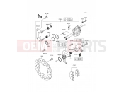 KAWASAKI MULE PRO-DX (KAF1000DHF) Rear Brake