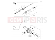KAWASAKI MULE PRO-DX (KAF1000EHF) Drive Shaft-Front