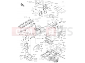 KAWASAKI MULE PRO-DX (KAF1000EHF) Frame Fittings(Rear)